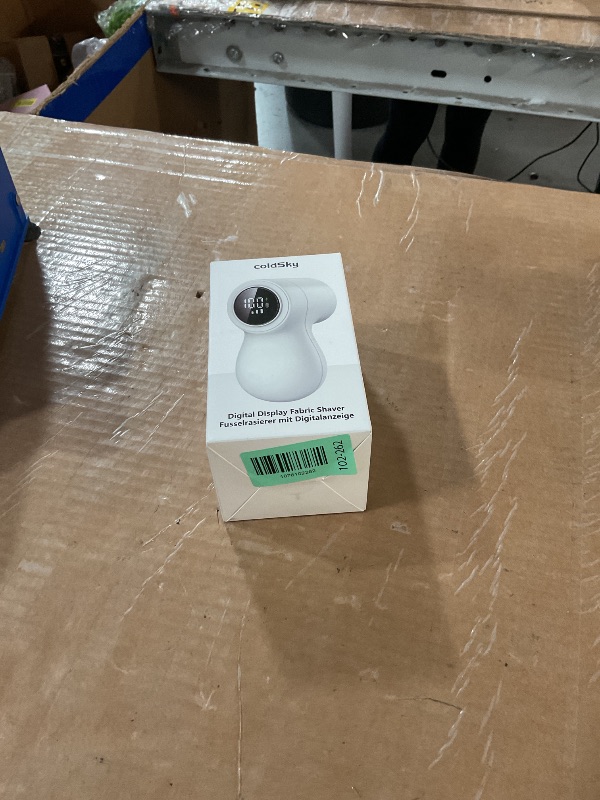 Photo 1 of ???????????? Fabric Shaver, coldSky Lint Remover for Clothes with 3 Replaceable Blades, Electric Lint Shaver with Digital Display, 3-Speeds Defuzzer for Removing Fuzz and Pill from Sweater