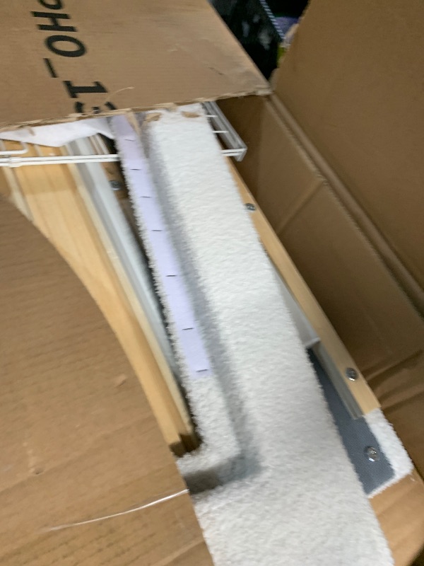 Photo 1 of ***PARTIAL SET BOX B INCLUDED***
Rolanstar Twin Bed Frame with Drawer, Storage Headboard with Charging Station and LED Lights, Upholstered Bed with Heavy Duty Wood Slats, No Box Spring Needed, Noise Free, Easy Assembly, Beige