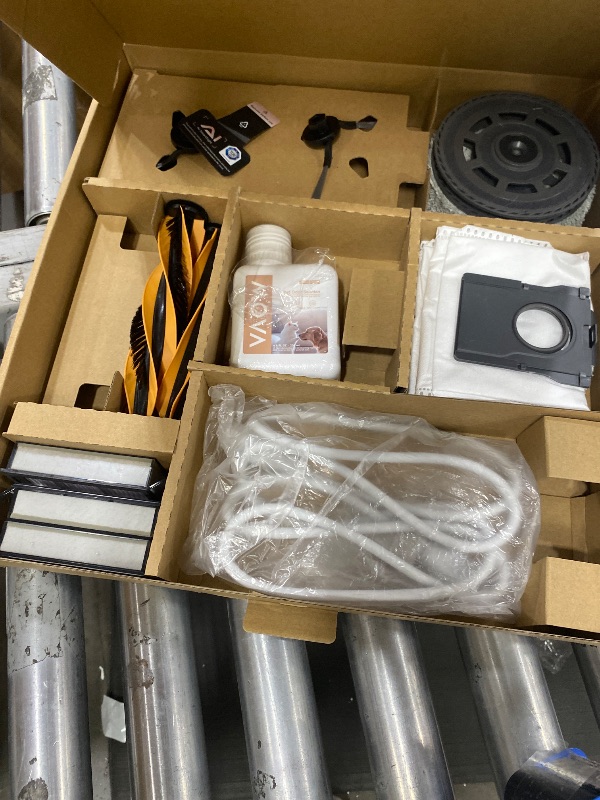 Photo 1 of ***LIDAR TURRET WILL NOT POPUP**
MOVA V50 Ultra Complete Robot Vacuum and Mop, 24,000Pa Suction, Zero Tangling Duobrush, 2.28in Obstacle Overcoming, FlexiRise Navigation, 176°F Hot Water Mop Self-Cleaning & Fast Hot Air Drying, White