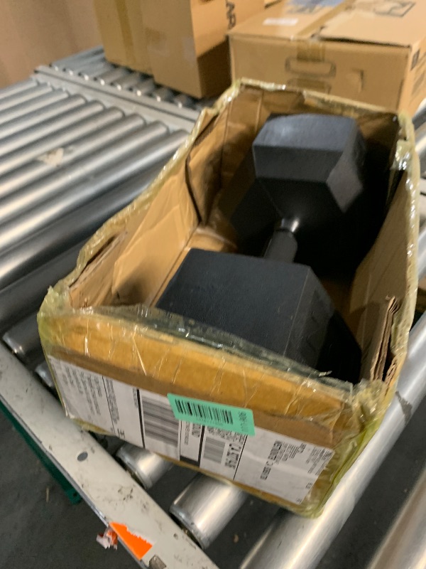 Photo 1 of ***ITEM IS 70  POUNDS***
CAP Barbell Coated Dumbbell Weights with Padded Grip, Single, 65 Pounds