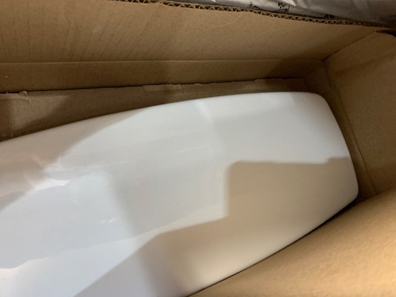 Photo 1 of ***PARTIAL SET***TOTO Drake Transitional Two-Piece Elongated 1.28 GPF Universal Height TORNADO FLUSH Toilet with CEFIONTECT, Cotton White - CST786CEFG#01