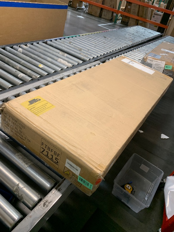 Photo 1 of ***CARTON 1 OF 2 MISSING THE OTHER**DWVO Queen Size Bed Frame with Bookcase Headboard and 4 Storage Drawers, RGB LED Bed Frame with Type-C & USB Charging Station Storage Headboard Bed, No Box Spring Needed, Noise Free, Black