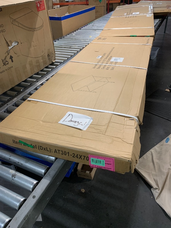Photo 1 of ***FACTORY SEALED - OPENED FOR INSPECTION***Stainless Steel Table for Prep & Work, 24x70 Inches, Metal Commercial Heavy Duty Table with Adjustable Under Shelf for Restaurant, Home and Hotel