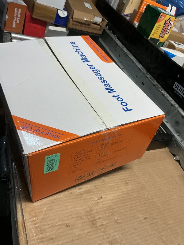 Photo 1 of **MISSING POWER CORD**CARESKY Shiatsu Foot Massager Machine with Heat : Deep Kneading Foot Massage with Vibration & Compression for Plantar Fasciitis & Neuropathy Pain Relief, Deep Tissue Foot Massager