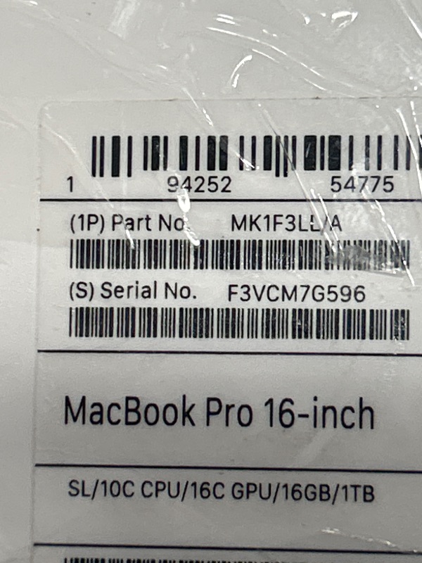 Photo 1 of ***NEEDS BATTERY REPLACEMENT***UNABLE TO TEST***
2021 Apple MacBook Pro (16-inch, M1 Pro chip with 10?core CPU and 16?core GPU, 16GB RAM, 1TB SSD) - Silver