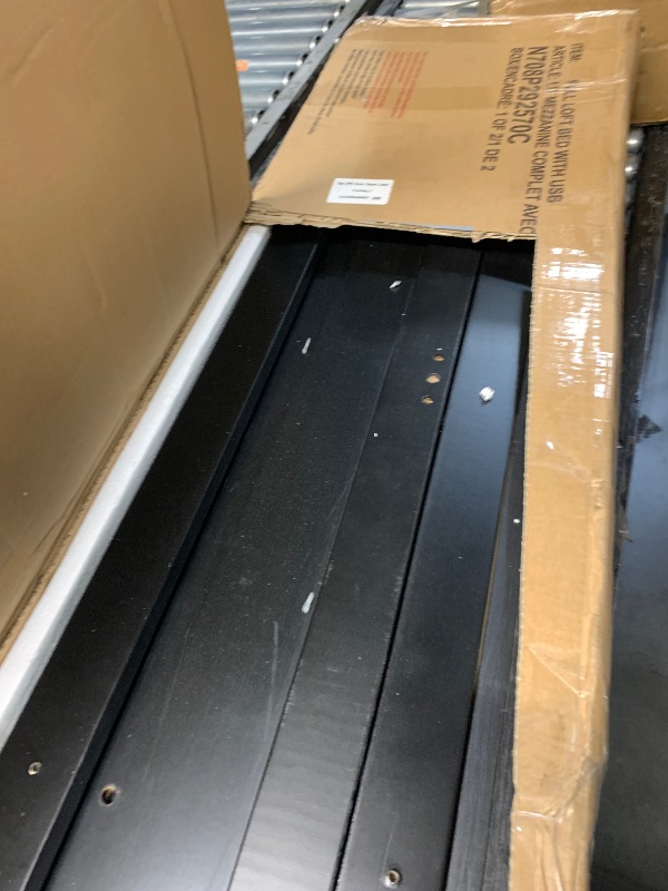 Photo 1 of (part 1/2)***STOCK PHOTO FOR REFERENCE ONLY***
Polibi Wood Full Size Gaming Loft Bed with Desk and Shelf,Bed Frame with LED Light,USB Ports and Storage Cabinet,Red Polibi Wood Full Size Gaming Loft Bed with Desk and Shelf,Bed Frame with LED Light,USB Port