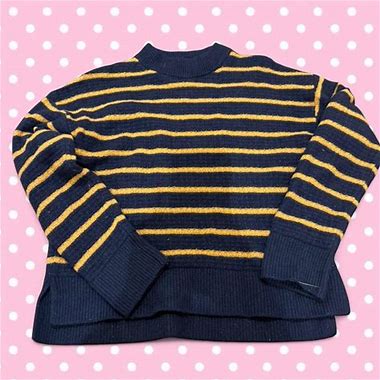 Photo 1 of ***STOCK PHOTO FOR REFERENCE ONLY***UNIQLO Navy And Yellow Striped Sweater For Women - Size M
UNIQLO Navy And Yellow Striped Sweater For Women - Size M
Depop US
$
15
Navy Blue And Yellow Chunky Knit Crewneck Pullover Sweater - XL
Navy Blue And Yellow Chu