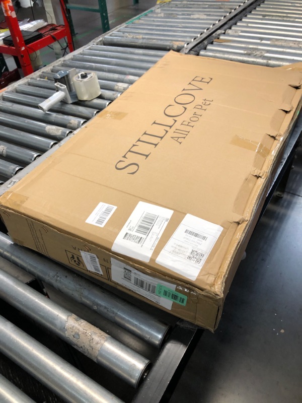Photo 1 of ***FACTORY SEALED *** STILLCOVE 4-Tier Cat Cage Indoor: Large Cat Enclosure Pet Playpen Detachable Metal Wire Kennel Collapsible Crate with Scratching Post & Plush Pads & Hammock for Cats Kittens