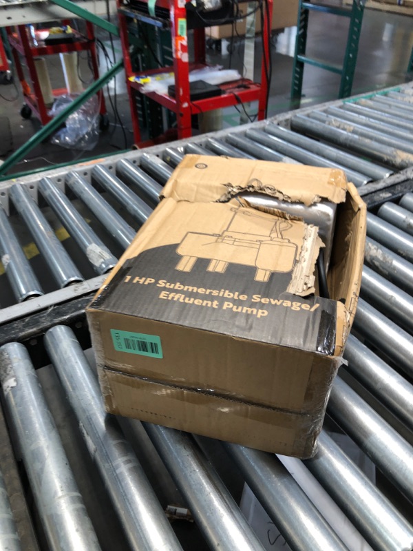 Photo 1 of ***FACTORY SEALED ***VIVOHOME 1 HP Submersible Cast Iron Sewage/Effluent Pump, 5220 GPH Float Switch Sump Pump with 2'' NPT Discharge for Basement, Septic Tank