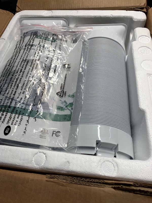 Photo 1 of ***PARTS ONLY **** ZAFRO Smart Inverter Portable Air Conditioners, 16000 BTU (12000 BTU SACC) Dual Hose Portable AC Unit with Energy Saving/Ultra Quiet(42dB)/Drainage-free Cooling/APP/Remote for Multi-Scenario Use