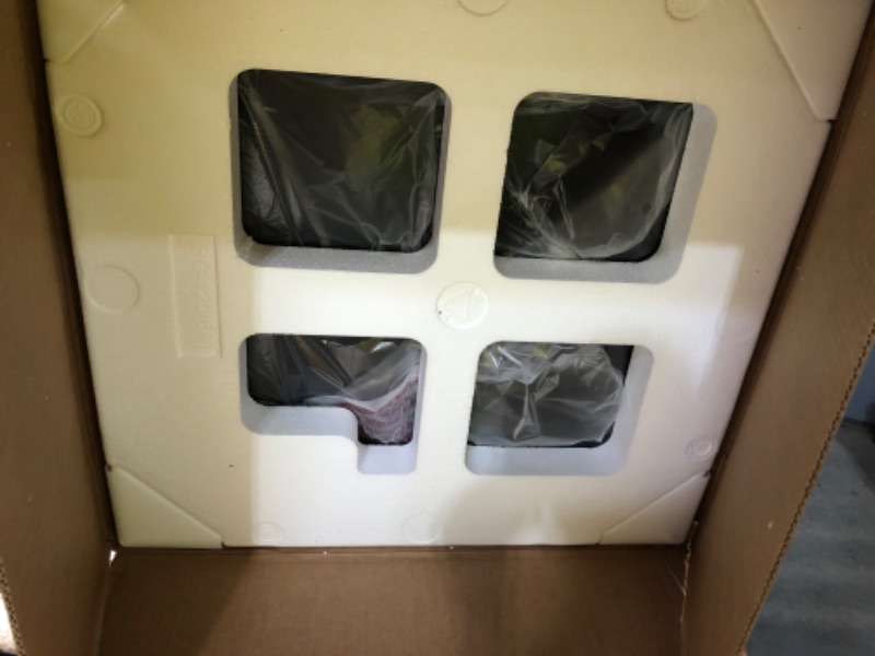 Photo 1 of ***FACTORY SEALED - OPENED FOR INSPECTION*** Kenmore 21" Compact Refrigerator with Chiller Compartment - Reversible Door, Adjustable Glass Shelves, ENERGY STAR Certified, 4 Can Rack, Interior Lighting, Freestanding, 4.5 cu. ft. Capacity - Black