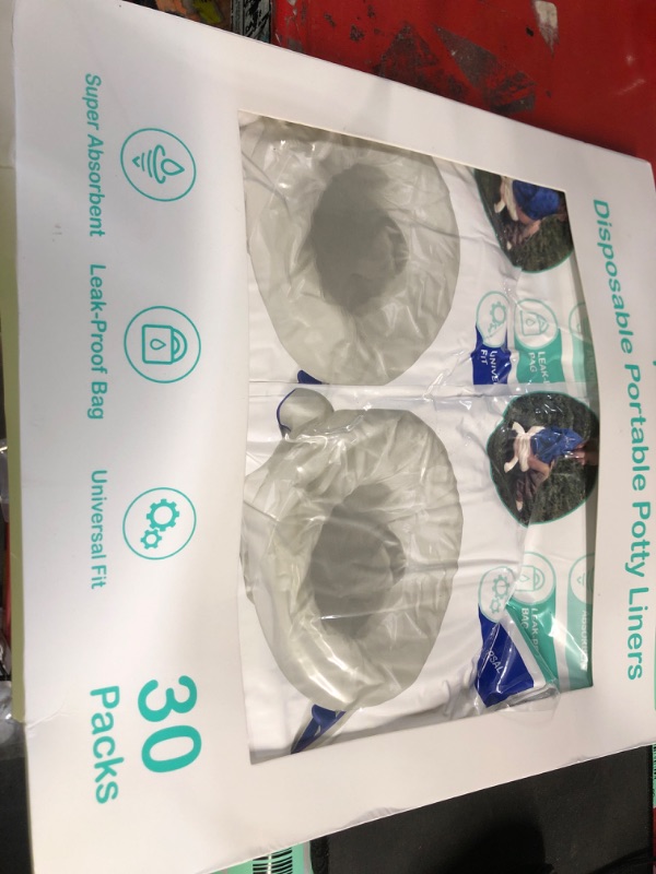 Photo 1 of [30 Counts] Disposable Potty Liners Compatible with OXO Tot 2-in-1 Go Potty, Potty Refill Bags for Toddler Travel, Universal Potty Bags Fit Most Potty Chairs and Travel Potty