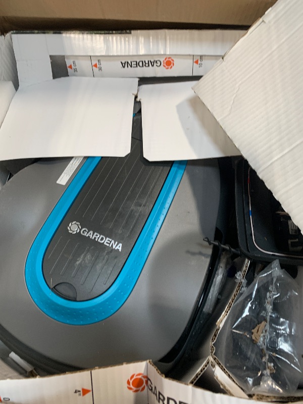 Photo 1 of ***UPDATED 5/3**** GARDENA 15002-41 SILENO City - Automatic Robotic Lawn Mower, with Bluetooth app and Boundary Wire, one of The quietest in its Class, for lawns up to 5400 Sq Ft, Made in Europe, Grey