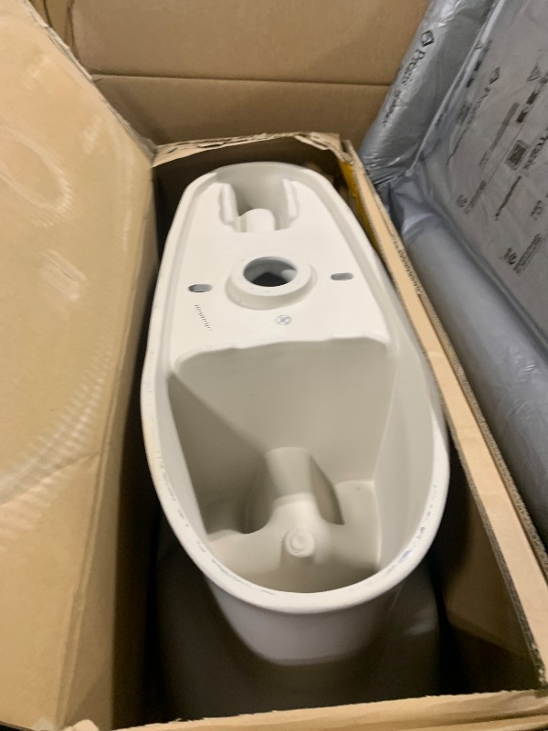Photo 1 of *** bowl only **** MISSING TANK*** TOTO Drake Transitional Two-Piece Elongated 1.28 GPF Universal Height TORNADO FLUSH Toilet with CEFIONTECT, Cotton White - CST786CEFG#01