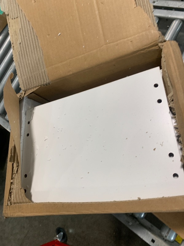 Photo 1 of *** DAMAGED CORNER*** LitaEther Versatile 4 Tier Wall Shelf Unit,White Lack Wall Shelf,Display Floating Shelf with LED Remote Control Light