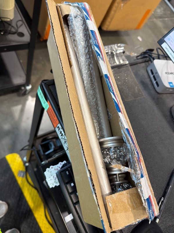 Photo 1 of **UNTESTED**
JZKaspar Shower Curtain Rod 27 to 60 Inch,1 Inch Diameter Shower Rod for Bathroom, No Drilling Tension Curtain Rod for Window, Adjustable Spring Tension Rod,No Drilling ?No Rust,Silver