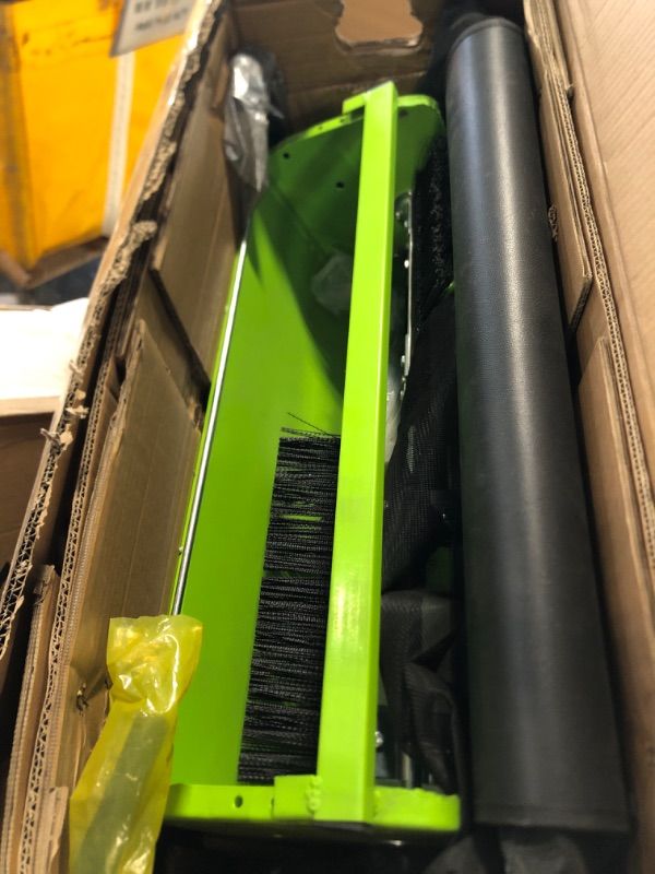 Photo 1 of ** SOLD AS IS, NO REFUND/RETURN** SEE COMMENTS!
Pickup Pro XL Garden Sweeper - Manual Leaf & Grass Push Lawn Sweeper (Pickup Pro Max)