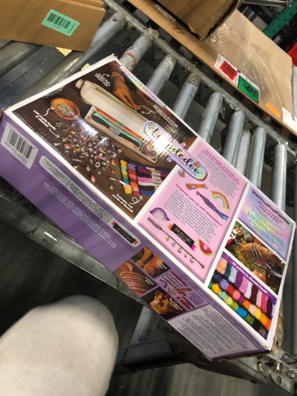 Photo 1 of ** MISSING PARTS**
Loopdedoo Deluxe DIY Friendship Bracelet Maker Kit - Make Bracelets in Minutes for Birthdays and Friendship Gifts - Award Winning Crafts Kit for Kids Aged 8+