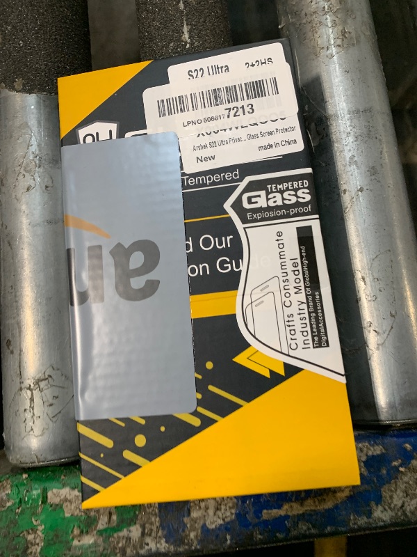 Photo 1 of [2+2 Pack] Glass Privacy Screen Protector for Samsung Galaxy S23 Ultra 5G, 9H Tempered Glass, Ultrasonic Fingerprint Compatible,HD Clear Anti-Spy Film for Galaxy S23 Ultra Glass Screen Protector