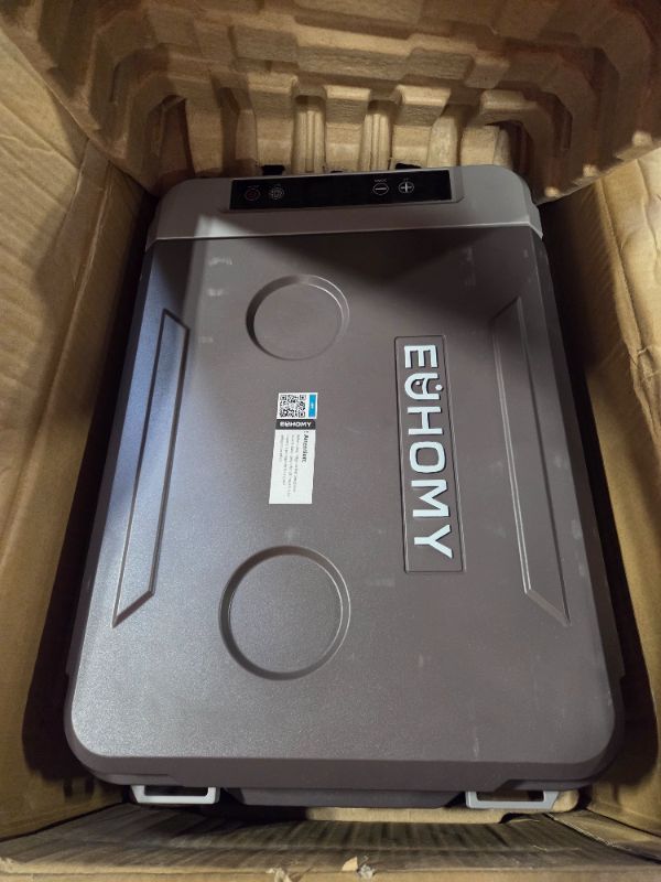 Photo 1 of ****SOLD FOR PARTS **** *** NON FUNCTIONAL **** EUHOMY 12 Volt Refrigerator, 11 Quart (10L) Compressor Electric Cooler APP Control, Car Fridge 12/24V DC & 100-240V AC, Car refrigerator -4?~68?, Portable Freezer for RV, Camping, Travel