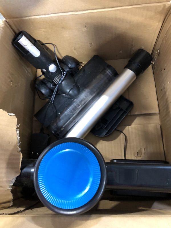 Photo 1 of **UNTESTED**
BSNAW Cordless Vacuum Cleaner for Home - Lightweight, Stick Vacuum Clean with Rechargeable Battery, Max 45Mins Runtime, 8 in 1 Handheld Vacuum for Hardfloor & Carpets Pet Hair, Blue&Black