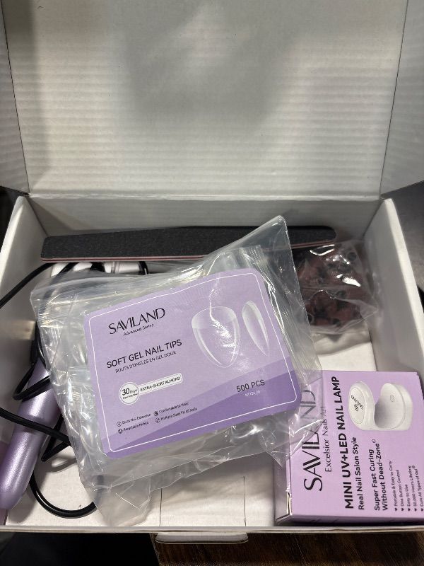Photo 1 of **MISSING PARTS**
SAVILAND Dip Powder Nail Kit with Drill - 20 Colors Summer Neon Dip Nails Powder Starter Kit with Everything Dip Liquid Dipping System Base Top Coat Activator Manicure Art Salon DIY Christmas Gift