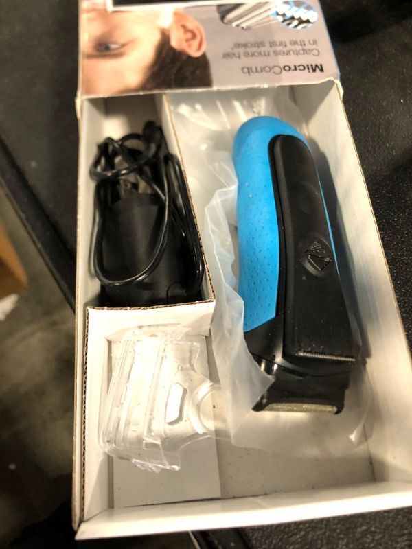 Photo 1 of ** SOLD AS IS, NO REFUND/RETURN** SEE COMMENTS!
Braun Electric Series 3 Razor with Precision Trimmer, Rechargeable, Wet & Dry Foil Shaver for Men, Blue/Black, 4 Piece
