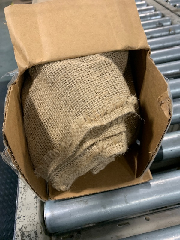 Photo 1 of ***It's a little dirty***
.Tudomro 40 Inch x 50 Ft Extra Long Natural Burlap Wedding Aisle Runner Outdoor Jute Burlap Aisle Runner for Wedding Ceremony Rustic Indoor Carpet for Walkway (Stylish Style)