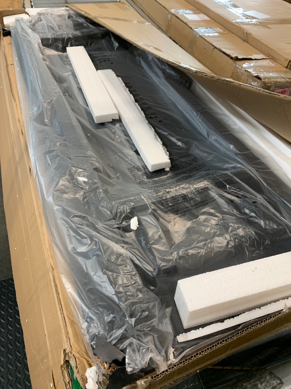 Photo 1 of *MISSING PARTS - see clerk notes*
TEMI Long Computer Desk Folding Table - No Assembly, Compact 54" Foldable Desk with Power Outlets & USB Charging Port