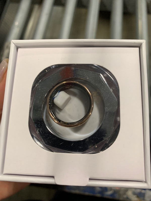 Photo 1 of 
lumthou Enamel Craft Smart Ring for Women & Men - No Subscription Fee Fitness Tracker with Sleep Tracking, Heart Rate, SpO2 - IP68 Waterproof for iPhone