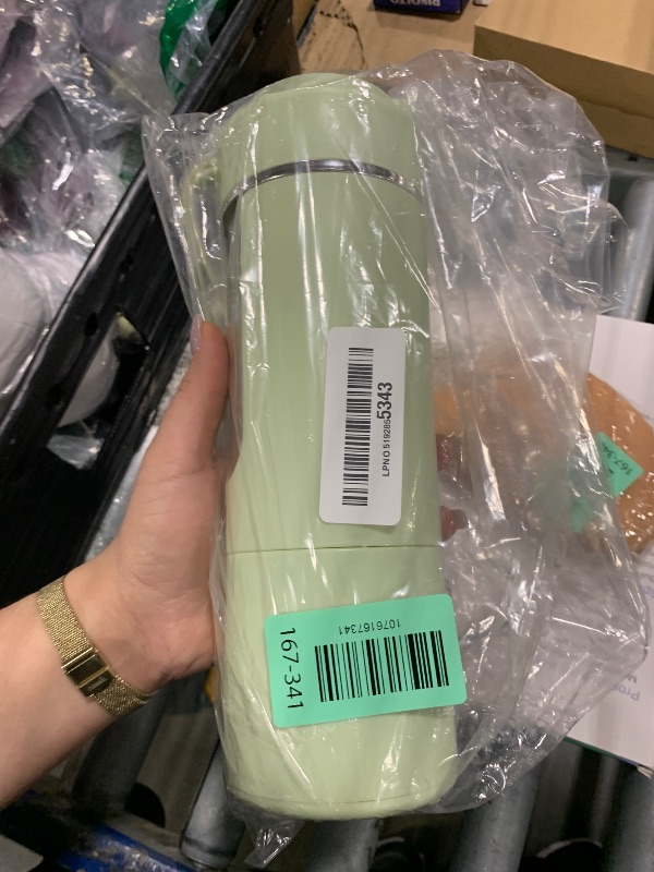 Photo 1 of **UNTESTED**
530ML Portable Blender,Mini Portable Electric USB Juicer,Small Personal Blender for Smoothies and Shakes,With Automatic Cleaning Function,Multi-Purpose and Easy To Use(green)