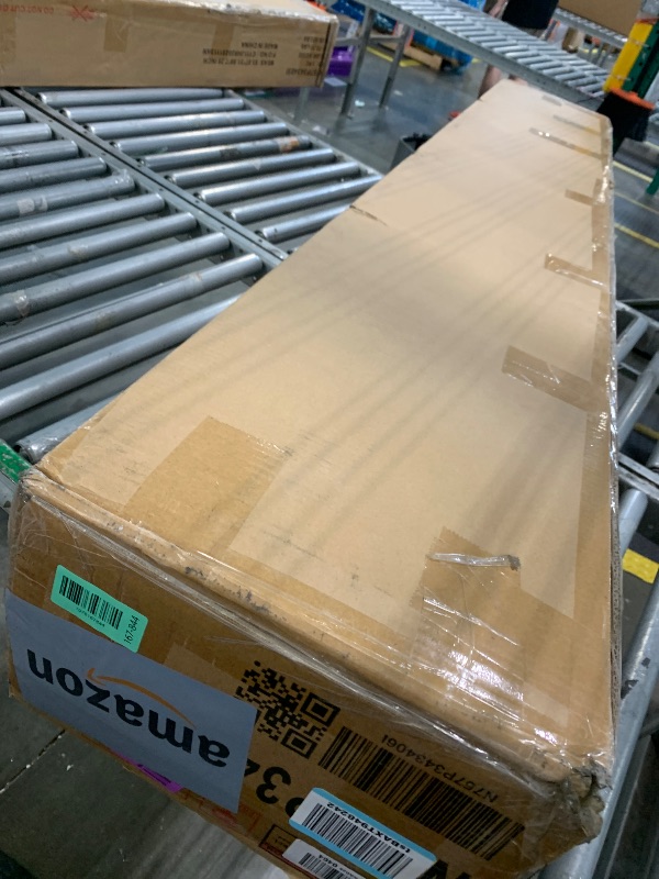 Photo 1 of ** sold as is no refund/return**Christopher Knight Home Lanet Linen Upholstered King Size Bed Frame with Headboard, Modern King Bed Frame and Headboard, Wooden Slats Support, Easy Assembly, No Box Spring Needed, Beige