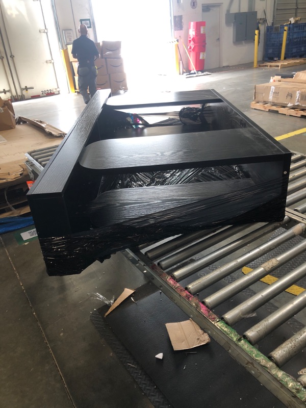 Photo 1 of ***BLACK WOOD COFFEE TABLE FOR KITCHEN OR LIVING ROOM***