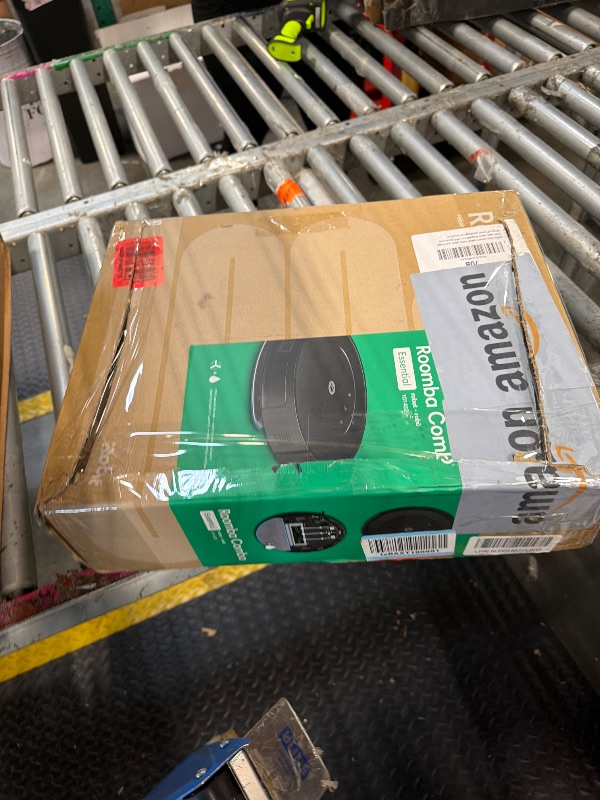 Photo 1 of **UNTESTED**
iRobot Roomba Robot Vacuum and Mop Combo (Y0140) - Vacuums & mops, Easy to use, Power-Lifting Suction, Multi-Surface Floors, Smart Navigation, Cleans in Neat Rows, Self-Charging, Bagless, Space-Saving