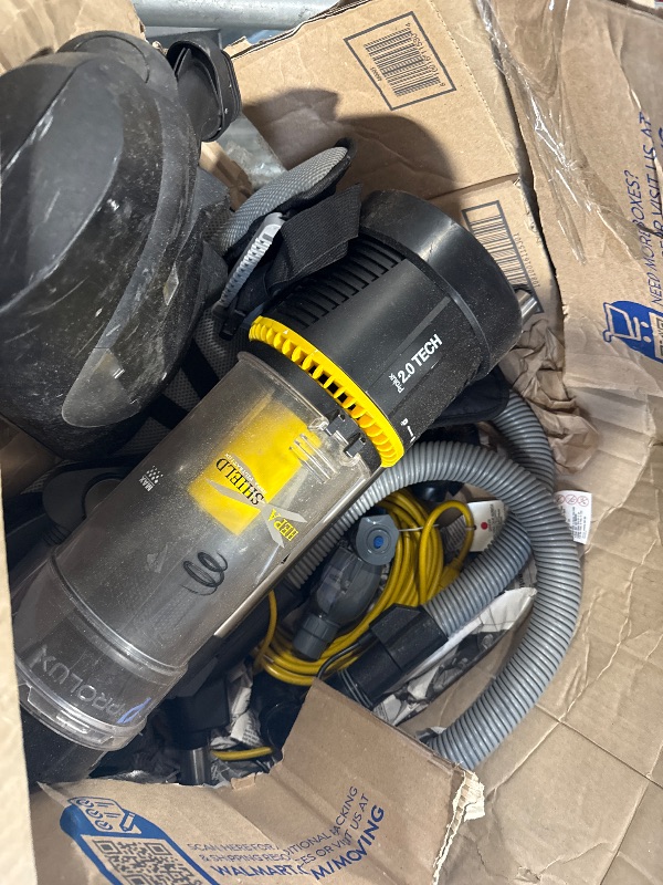 Photo 1 of ** UNCLEAN**Prolux 2.0 Commercial Bagless Backpack HEPA Vacuum - Pro Model with Power Nozzle