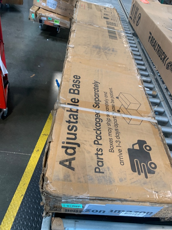 Photo 1 of ***UPDATED 5/31*** Feetice King Size Adjustable Bed Frame with Wireless Remote, Zero Gravity & Head & Foot Incline, Heavy-Duty Steel Frame, Whisper-Quiet Motor, Easy Installation (79" L x 74" W x 12.72" H)