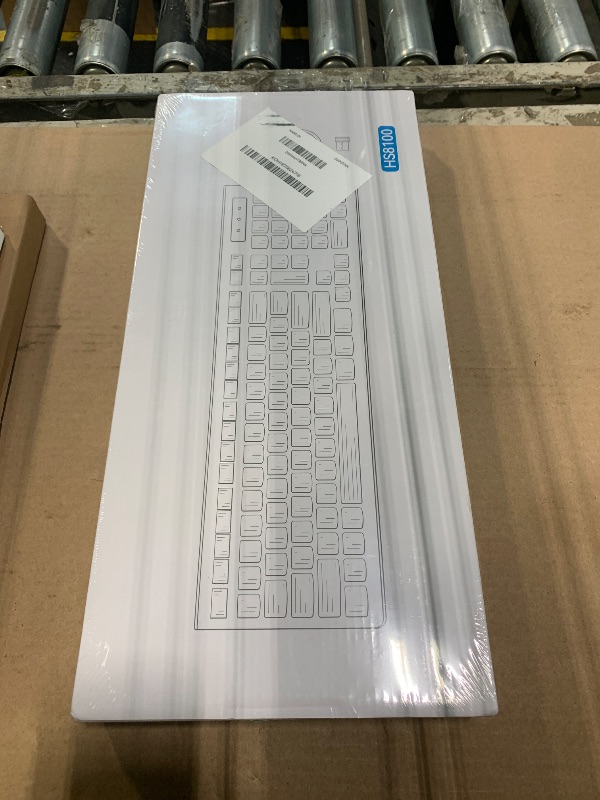 Photo 1 of *** NEW FACTORY SEALED *** Wireless Keyboard and Mouse Combo, Full-Sized Wireless Keyboard and Adjustable DPI Mouse, 2.4GHz USB Receiver, Silent Keyboard and Mouse for PC, Windows, MAC, Desktop, Laptop (Avocado Green)