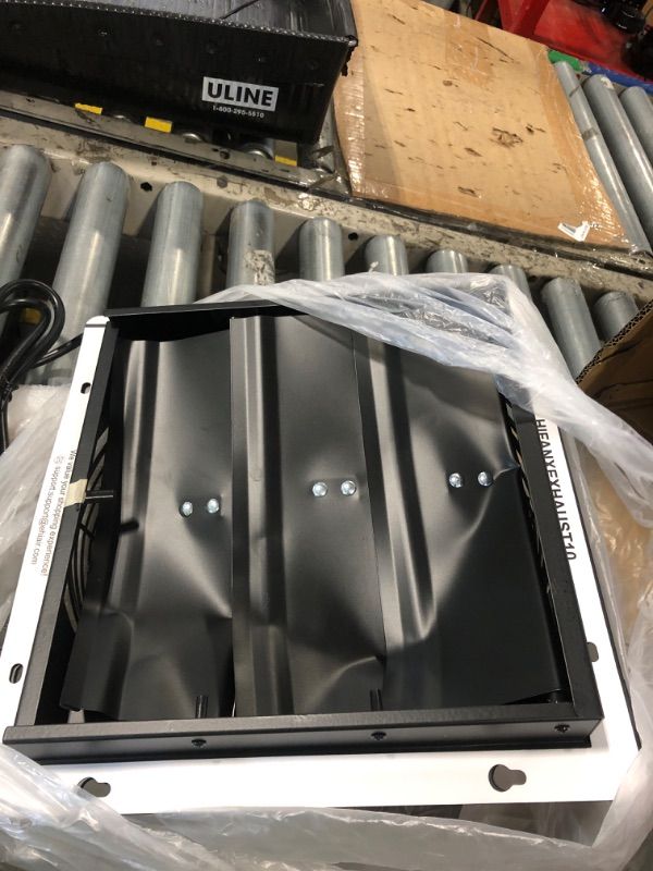 Photo 1 of ** sold as is no refund/return** see comments
Ehiair 10 Inch Upgraded Shutter Exhaust Fan with Thermostat & Remote Control, Automatic On/Off by Temperature, 890 CFM Wall Mounted Garage Fan for Attic, Greenhouses, Sheds, Chicken Coops & Shops