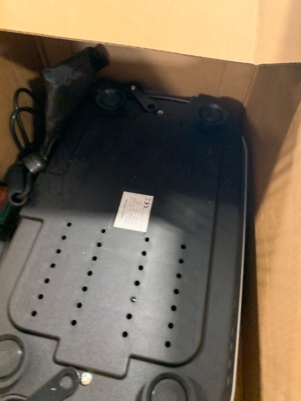 Photo 1 of [UNTESTED] Lifepro Waver Mini Vibration Plate Exercise Machine with Remote & Bands — Compact Whole Body Vibrating Plate for Lymphatic Drainage & Muscle Toning — Shake Machine with 99 Speed Levels & 10 Presets