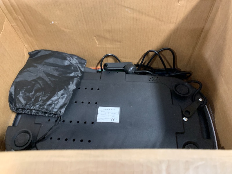 Photo 1 of [UNTESTED] Lifepro Waver Mini Vibration Plate Exercise Machine with Remote & Bands — Compact Whole Body Vibrating Plate for Lymphatic Drainage & Muscle Toning — Shake Machine with 99 Speed Levels & 10 Presets