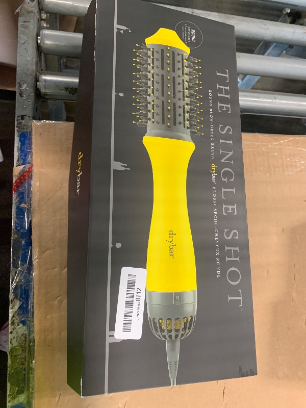 Photo 1 of ***USED***Drybar The Single Shot Round Blow-Dryer Brush, Smooth, Shiny Hair with Volume and Less Frizz, Salon Styling Brush for Faster Blowouts