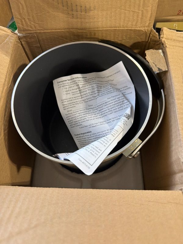 Photo 1 of ****MISSING LID****Presto 05420 FryDaddy Electric Deep Fryer,Black