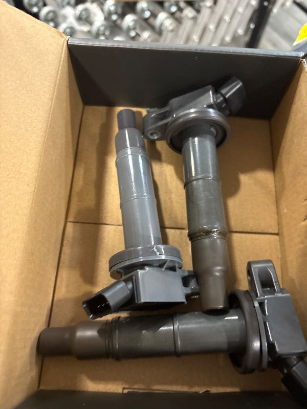Photo 1 of **MISSING ONE/DIRTY**
4PCS Ignition Coils for 2002 2003 2004 2005 2006 2007 2008 2009 2.4L Toyota Camry Matrix RAV4 Solara Highlander Scion TC xB Lexus HS250h 2.4 Coil Packs OE# UF333 C1330 90919-02244