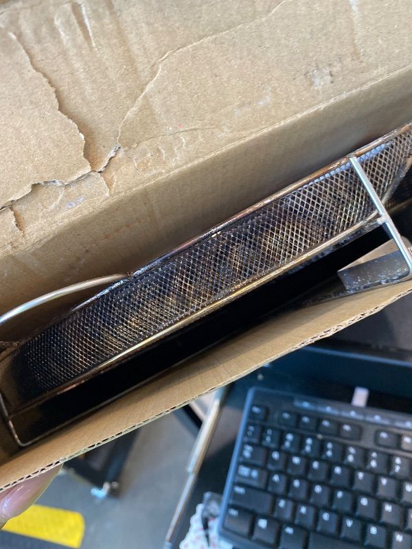 Photo 1 of *MAJOR DAMAGE*
Realcook 13 Inch Cold Smoke Generator for BBQ Grill or Smoker Wood Dust Hot and Cold Smoking Salmon Meat Burn Time up to 18-24 Hours
