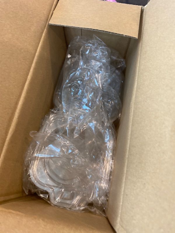 Photo 1 of **MISSING PARTS**
NPLUX 50 Pack Individual Cupcake Containers Plastic Cupcake Boxes Cupcake Holders Stackable Deep Dome Cupcake Carrier