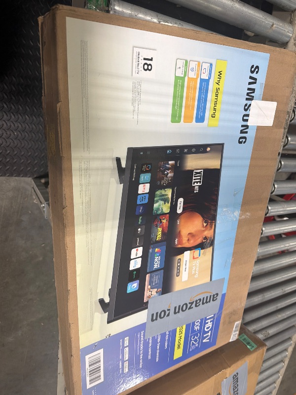 Photo 1 of ***CRACKED SCREEN FINAL SALE/ NO RETURN *** SAMSUNG 32-Inch Class Full HD F6000 Smart TV (2025 Model) HDR, Object Tracking Sound Lite, Knox Security, One UI Tizen, Smart TV