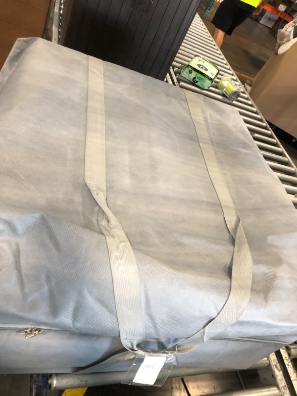Photo 1 of ***VERY USED/STAINS*** SINWEEK Memory Foam Folding Mattress with Storage Bag, 4 Inch Trifold Floor Foldable Mattress Topper, Guest Bed with Cooling Cover & Waterproof Lining