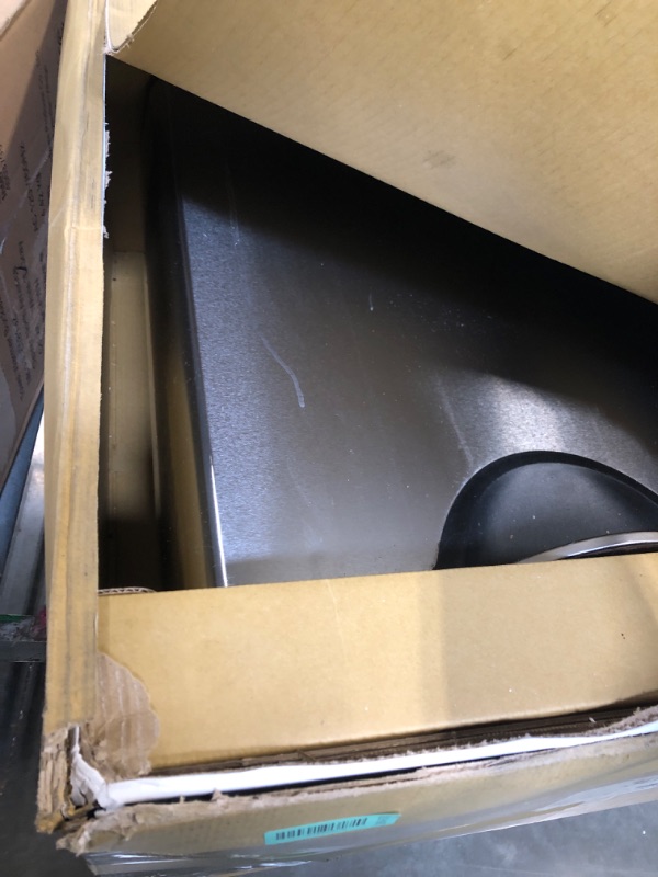 Photo 1 of ** sold as is no refund/return**simplehuman 50 Liter / 13.0 Gallon Rectangular Kitchen Step Trash Can, Brushed Stainless Steel