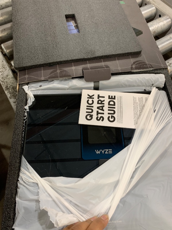 Photo 1 of Wyze Scale Ultra BodyScan Smart Scale with Handle – Wi-Fi & Bluetooth Body Composition Scale for Weight, BMI, Body Fat, Muscle Mass, and Segmental Measurement, Black