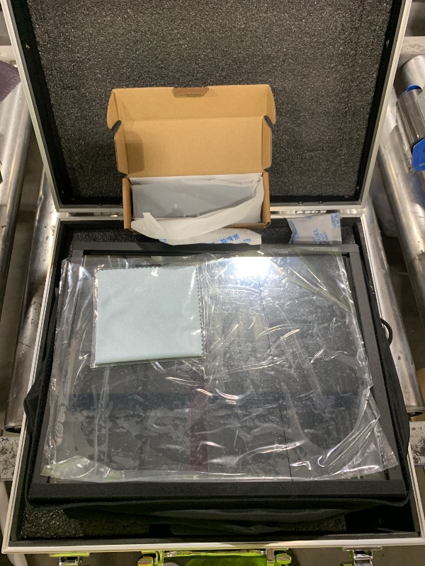 Photo 1 of NEEWER Teleprompter X14 with RT-110 Remote & APP Control (Bluetooth Connection via NEEWER Teleprompter App), Portable No Assembly Compatible with iPad Android Tablet, Smartphone, DSLR Camera